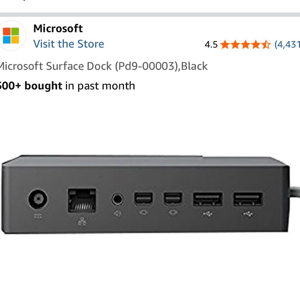 Microsoft Surface Dock